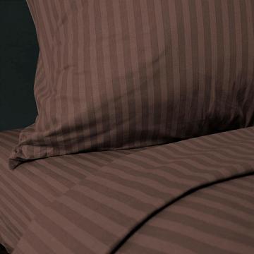 КПБ перкаль Fine Line рис.6793-18 Лунная соната (шоколад) NEW.