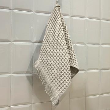 Полотенце вафельное MINERALIE FINE LINE, коллекция ELTON, серый