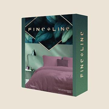 КПБ перкаль Fine Line рис.6793-44 Мелодия сна (орхидея) new