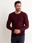 Джемпер муж BeGood AW23MK272 бургунди