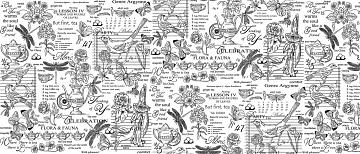 Рогожка 150 см наб рис.30098-2 Версаль