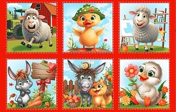 Ситец 95 см наб рис.29506-1 Мульти