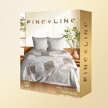 КПБ перкаль Fine Line рис.72243-1/60410-1 Маэстро
