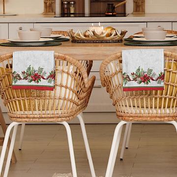 Набор вафельных полотенец Все ДOMA/Vse DOMA рис.60321-1 Рождественское утро