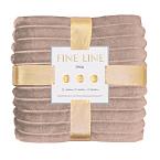 Плед велсофт Fine Line Робак 16-1221 полоса, 3 см