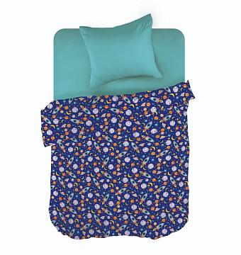 КПБ перкаль WENGE Kids рис.60096-1/0222-64 In space