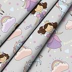 Комплект наволочек перкаль WENGE Kids рис.60088-1 Fairy