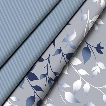 КПБ перкаль Fine Line рис.60376-1/6793-73 Фолия