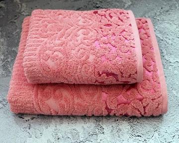 Полотенце махровое НАОМИ/NAOMI, коралловый