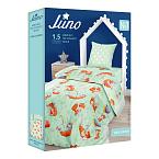 КПБ бязь Juno рис.8972-1/8694-2 Лисята