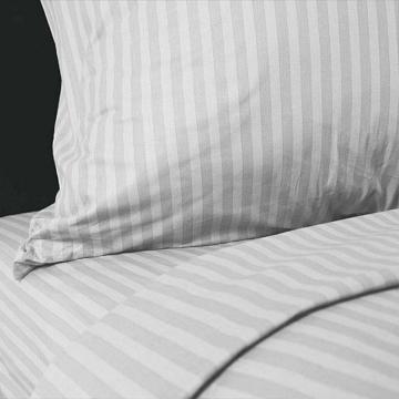 КПБ перкаль Fine Line рис.6793-1 Мелодия сна (белый) new