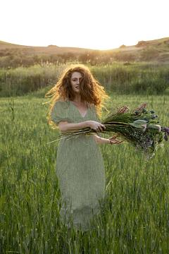 Рогожка 150 см наб рис.29425-4 Биарриц