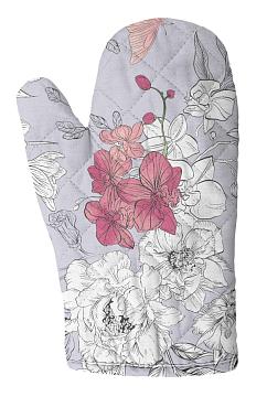 Прихватка-рукавица рогожка Fine Line рис.33072-4 Нелли