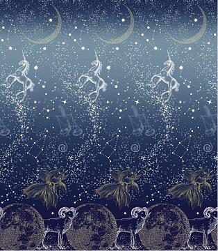 Перкаль 220 см наб рис.6460-1 Млечный путь