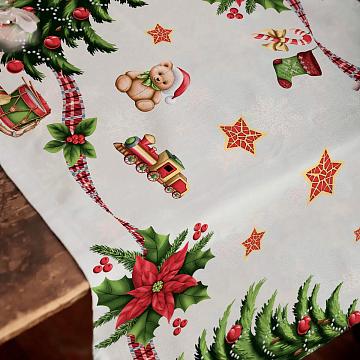Дорожка 50 см наб рис.29389-1 Новогодняя ностальгия