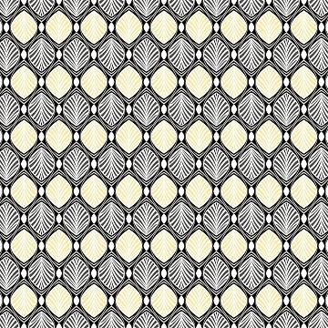 Бязь Премиум 150 см наб рис.13112-1 Арт-деко