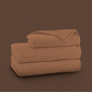 Полотенце махровое Fine Line, коллекция Mokko, карамельный