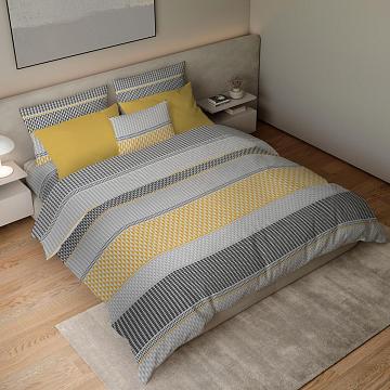 Бязь Премиум 220 см наб рис.7277-1 Графит