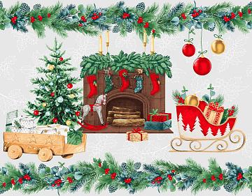 Дорожка 50 см наб рис.29390-1 У камина