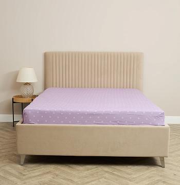 Простыня на резинке перкаль рис. микс