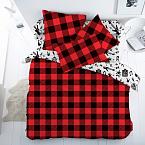 Перкаль 150 см наб рис.13109-1 Red&Black