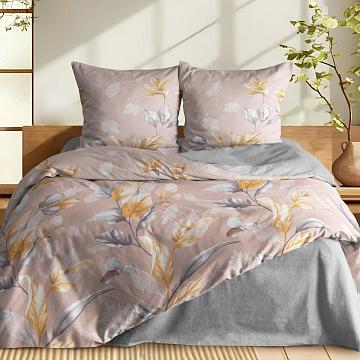 КПБ перкаль Fine Line рис.50340-2/50358-3 Осеннее кружево