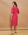 Платье жен BeGood SS20WW716А Etress малиновый