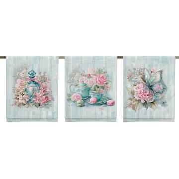 Набор вафельных полотенец Все ДOMA/Vse DOMA рис.60360-1 Чаепитие