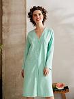 Халат ночной жен Mia Cara SS21WJ1007 Watermelon мятный меланж