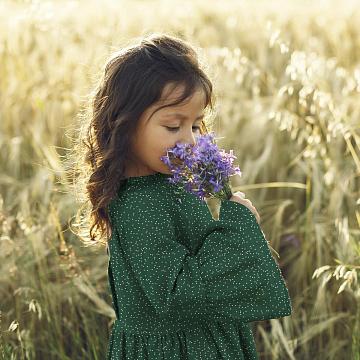 Бязь Комфорт 150 см наб рис.13514-1 Мелкий горошек