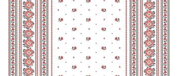 Рогожка 150 см наб рис.9483-2