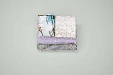 Простыня бязь рис. микс рол