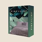 КПБ перкаль Fine Line рис.6793-42 Мелодия сна (ирис)