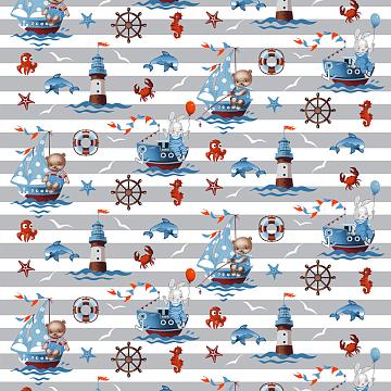 Перкаль 150 см наб рис.13405-1 Рыбалка