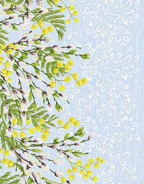 Полотно вафельное 50 см наб рис.29011-1 Верба