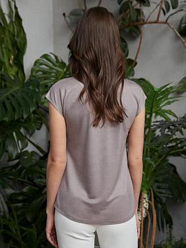 Фуфайка (футболка) жен BeGood - Будь Хорош! артикул SS21WJ123A ЛЕТНИЕ СЕКРЕТЫ/SUMMER SECRETS песочный