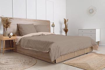 Перкаль 220 см г/к рис.86075-11 светло-коричневый АК