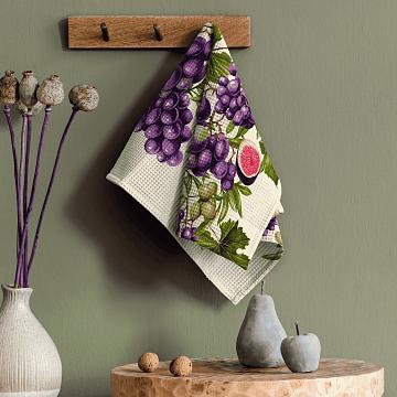 Полотно вафельное 50 см наб рис.29430-1 Сочные фрукты