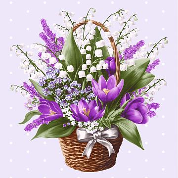 Полотно вафельное 50 см наб рис.29493-1 Валлеу