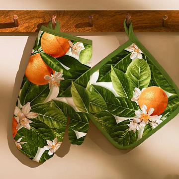 Рогожка 150 см наб рис.29426-1 Апельсины