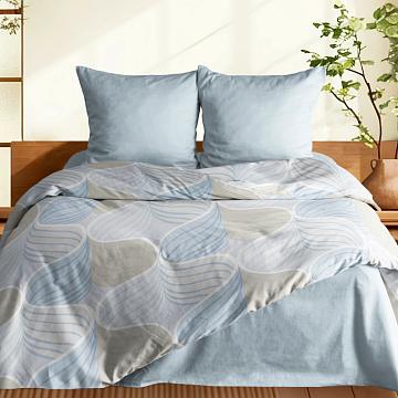 КПБ перкаль Fine Line рис.60303-1/24900-15 Легато