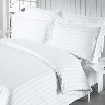 Страйп-сатин 220 см отбеленный арт 3052 (2*2 см)