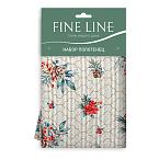 Комплект вафельных полотенец Fine Line рис.62036-1 Рождество
