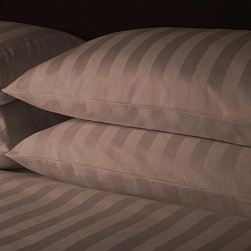 Страйп-сатин 220 см г/к рис.86124-11 Мокко АК