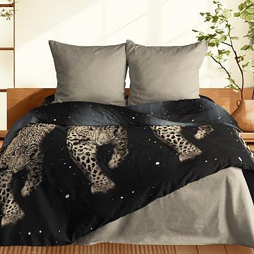 КПБ перкаль Fine Line рис.60310-1/43400-6 Леопард new