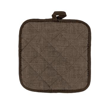 Прихватка рогожка WENGE рис.60008-10 Juliet coffe