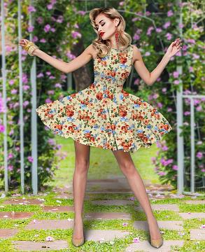 Бязь наб 150 см Комфорт рис.4604-2 гр