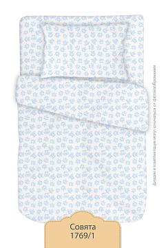 КПБ КиндерСон поплин детский Совята 1769-1 ДиС