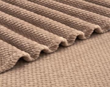 Плед велсофт ST-014 Соты Home Jalon бежевый