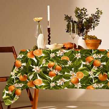 Рогожка 150 см наб рис.29426-1 Апельсины